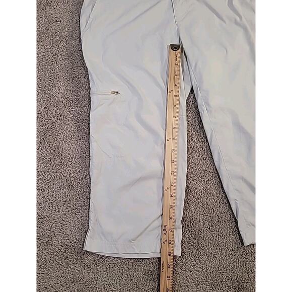 Coolibar Capri Cargo Pants – Size 6, Beige – Nylon Blend, UPF 50+, GUC - Picture 3 of 13